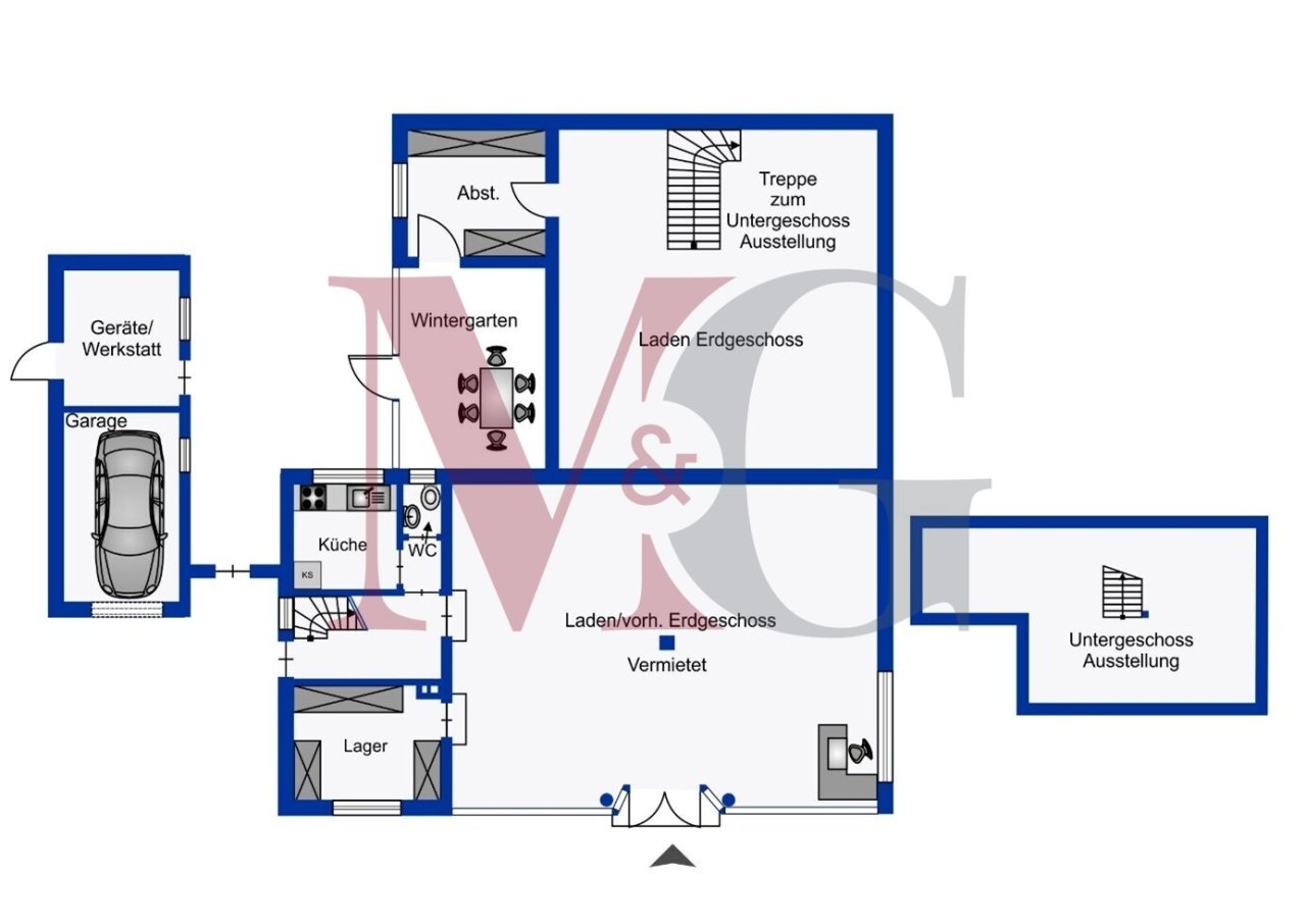 Grundriss EG Haus 2