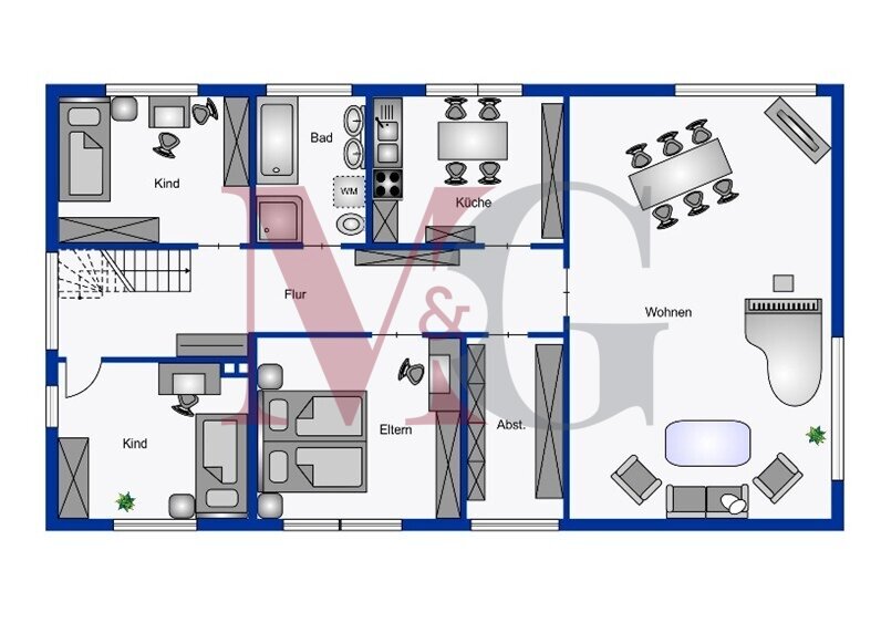 Grundriss OG Haus 2