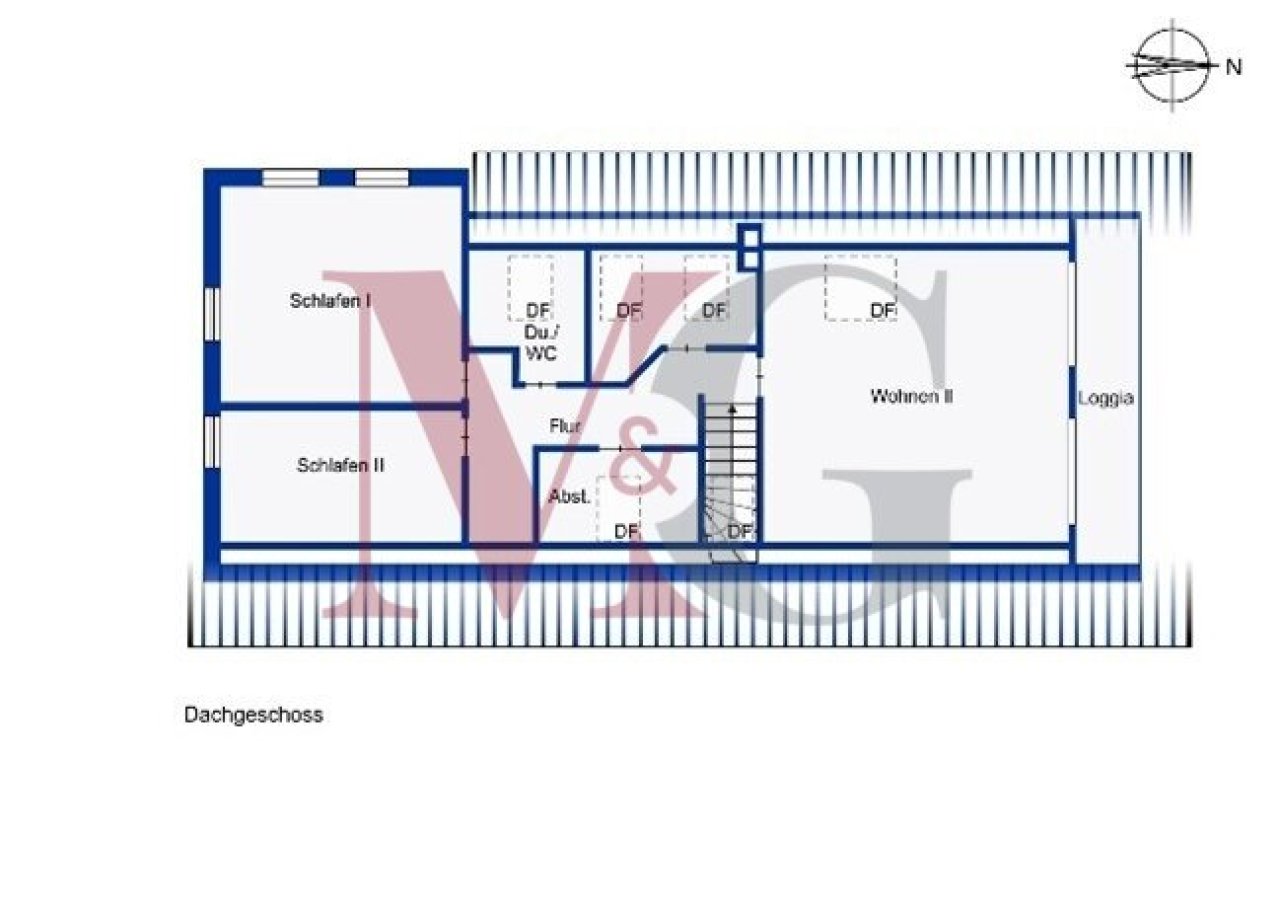 Grundriss OG Haus 1